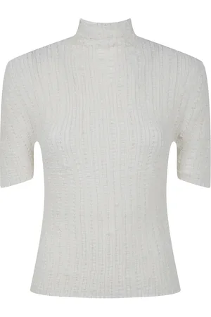 Issey Miyake Mujer, Jerseys, Blanco, Talla: M