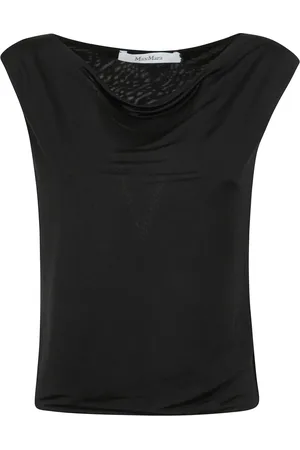 Max Mara Mujer, Camisetas, Negro, Talla: M