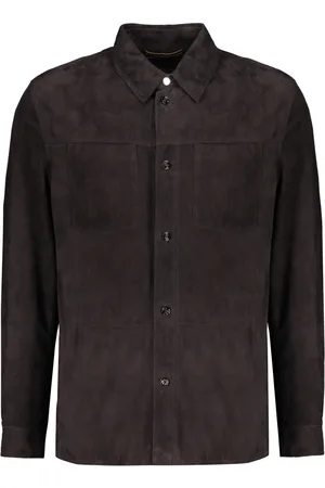 MOORER Hombre, Chaquetas, Marrón, Talla: M