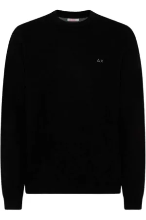 sun68 Hombre, Jerseys, Negro, Talla: L