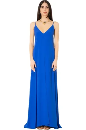 SIMONA CORSELLINI Mujer, Vestidos, Azul, Talla: XL