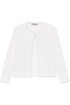 D.EXTERIOR Mujer, Chaquetas, Blanco, Talla: L