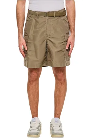 SACAI Hombre, Pantalones cortos, Gris, Talla: S