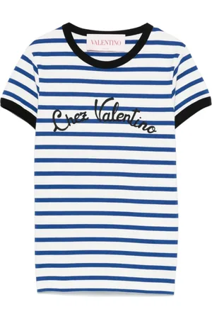 VALENTINO GARAVANI Mujer, Camisetas, Azul, Talla: S