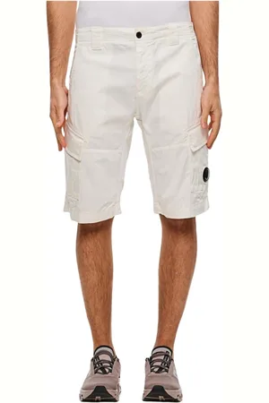 C.P. Company Hombre, Pantalones cortos, Blanco, Talla: L