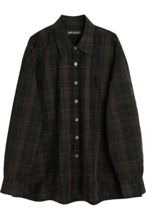 OUR LEGACY Hombre, Camisas, Negro, Talla: M