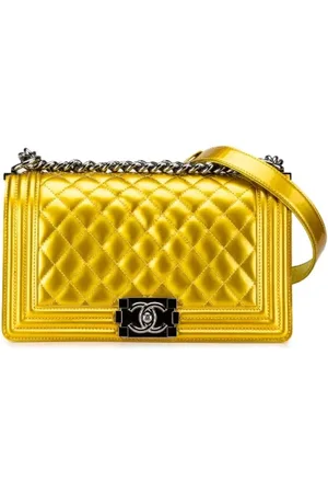 CHANEL Mujer, De segunda mano, Amarillo, Talla: ONE Size