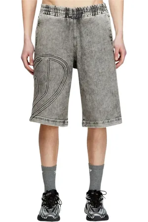 Diesel Hombre, Pantalones cortos, Gris, Talla: S