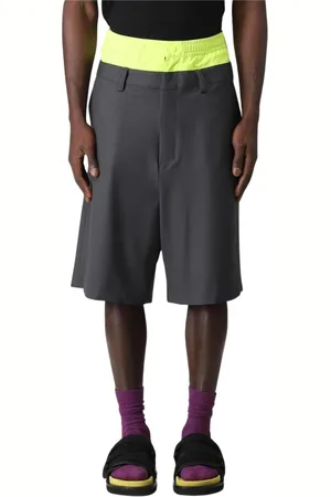 AMBUSH Hombre, Pantalones cortos, Gris, Talla: S