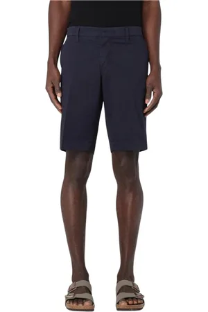 FAY Hombre, Pantalones cortos, Azul, Talla: W32