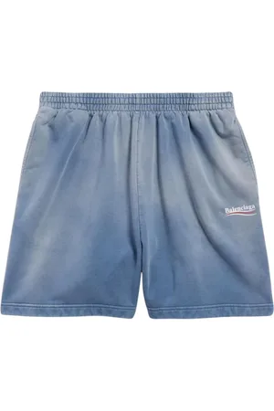 Balenciaga Hombre, Pantalones cortos, Azul, Talla: XL