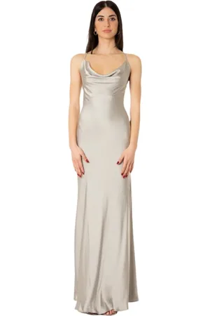 ACTUALEE Mujer, Vestidos, Gris, Talla: M