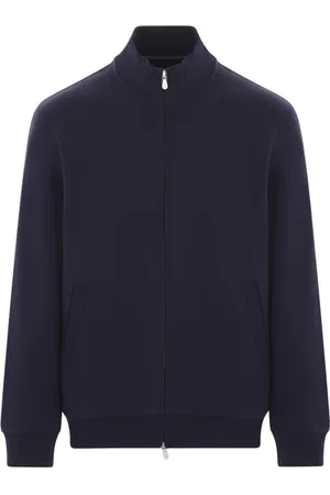 Brunello Cucinelli Hombre, Sudaderas, Azul, Talla: M