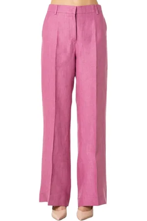 Max Mara Mujer, Pantalones, Rosa, Talla: L