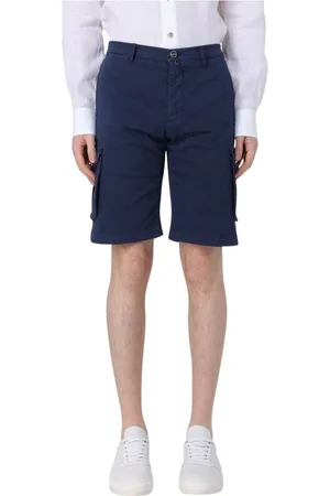 Kiton Hombre, Pantalones cortos, Azul, Talla: W33