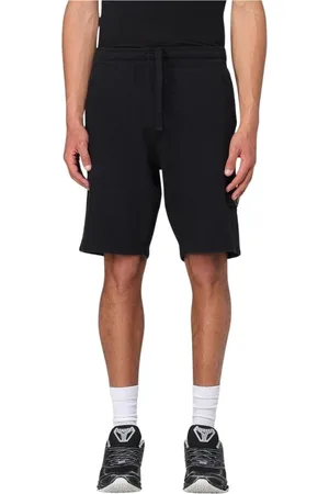Stone Island Hombre, Pantalones cortos, Negro, Talla: 2XL