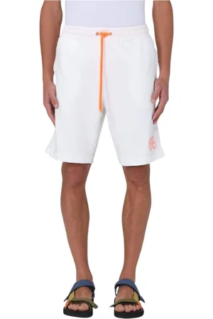 sun68 Hombre, Pantalones cortos, Blanco, Talla: M