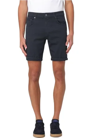 Dondup Hombre, Pantalones cortos, Azul, Talla: W36