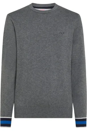 sun68 Hombre, Jerseys, Gris, Talla: M