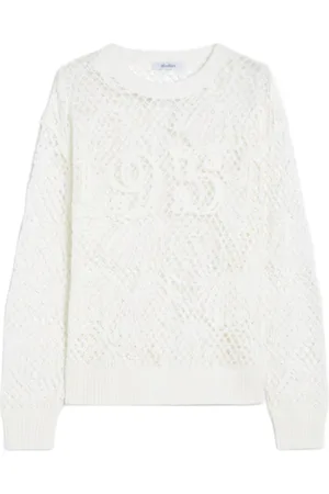 Max Mara Mujer, Jerseys, Blanco, Talla: S