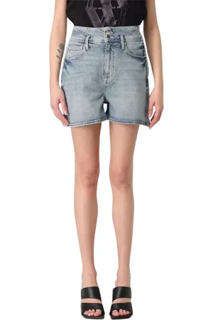 Armani Exchange Mujer, Pantalones cortos, Azul, Talla: W27