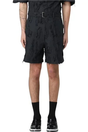 Msgm Hombre, Pantalones cortos, Negro, Talla: M