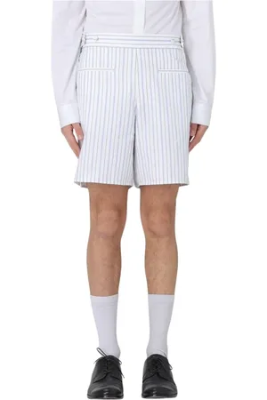 Alexander McQueen Hombre, Pantalones cortos, Azul, Talla: L
