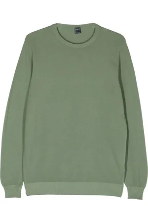 FEDELI Hombre, Jerseys, Verde, Talla: XL
