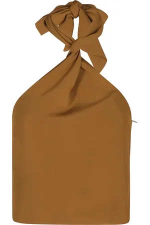 FEDERICA TOSI Mujer, Camisetas, Marrón, Talla: S