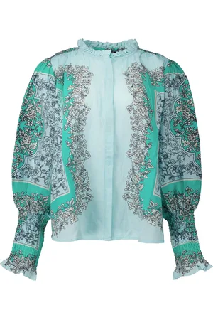 Ibana Mujer, Blusas y Camisas, Verde, Talla: L