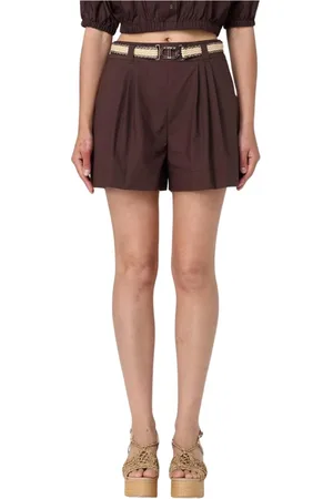 Twin-Set Mujer, Pantalones cortos, Marrón, Talla: L