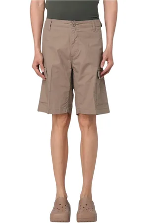 Carhartt Hombre, Pantalones cortos, Marrón, Talla: W30