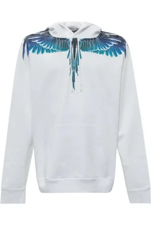 MARCELO BURLON Hombre, Sudaderas, Blanco, Talla: XL