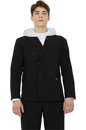 John Richmond Hombre, Trajes, Negro, Talla: M