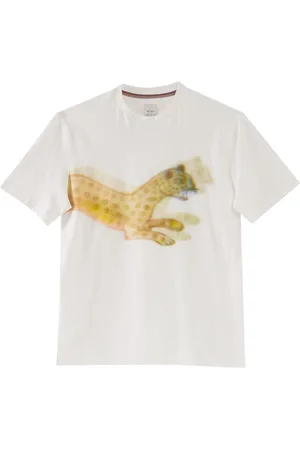 Paul Smith Hombre, Camisetas, Blanco, Talla: S
