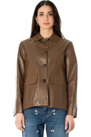 Max Mara Mujer, Chaquetas, Marrón, Talla: S