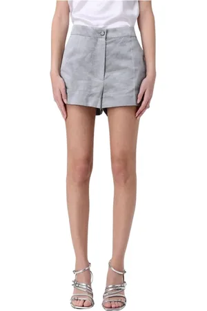 Pinko Mujer, Pantalones cortos, Gris, Talla: XS