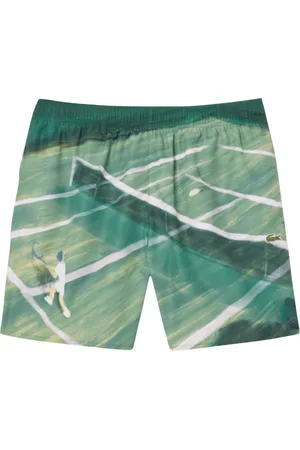 Lacoste Hombre, Pantalones cortos, Verde, Talla: L