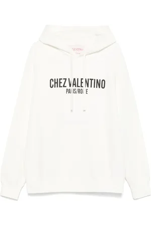 VALENTINO Hombre, Sudaderas, Blanco, Talla: M