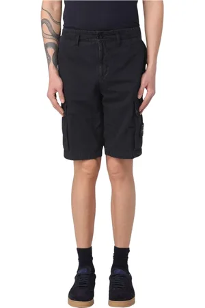 Stone Island Hombre, Pantalones cortos, Azul, Talla: W36