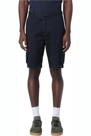 sun68 Hombre, Pantalones cortos, Azul, Talla: W36