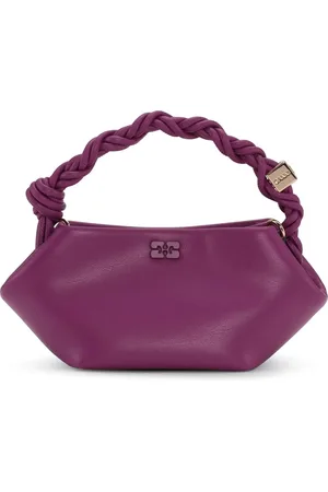Ganni Mujer, Bolsos, Púrpura, Talla: ONE Size