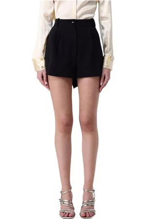 Elisabetta Franchi Mujer, Pantalones cortos, Negro, Talla: XS