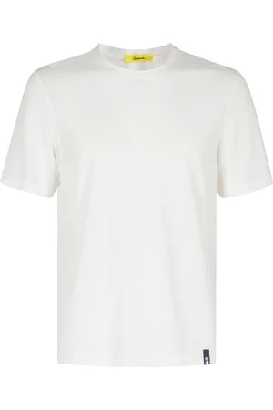 DRUMOHR Hombre, Camisetas, Blanco, Talla: XL