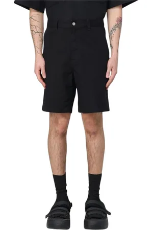 Carhartt Hombre, Pantalones cortos, Negro, Talla: S