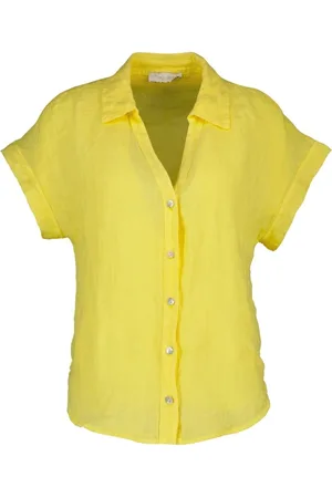 AMELIE & AMELIE Mujer, Blusas y Camisas, Amarillo, Talla: S