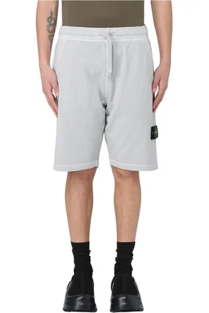 Stone Island Hombre, Pantalones cortos, Gris, Talla: XL