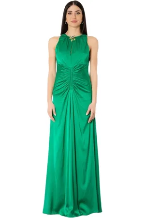 SIMONA CORSELLINI Mujer, Vestidos, Verde, Talla: XS
