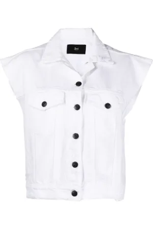 3x1 Mujer, Chaquetas, Blanco, Talla: M