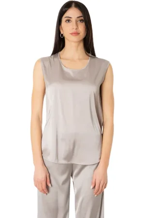 D.EXTERIOR Mujer, Blusas y Camisas, Gris, Talla: S